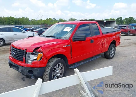 2014 Ford F-150 Stx из США, поврежденный, VIN 1FTFX1EF6EKD09539